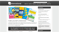 Desktop Screenshot of old.k-international.com